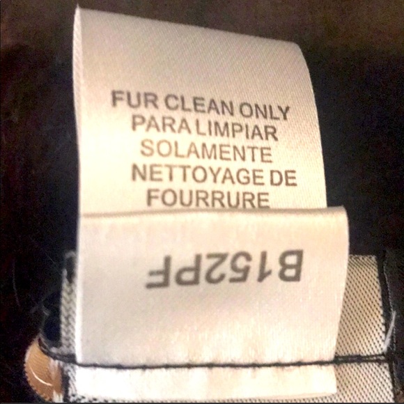 BCBG MAXAZRIA Dark Brown Rabbit Fur Jacket Size XS - Picture 5 of 6